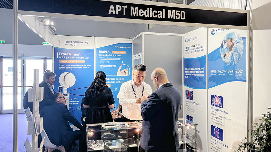 APT Medical представила комплексный портфель PCI на EuroPCR 2022